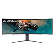 Front view of LG 49 (124.46cm) UltraGear™ 32:9 Dual QHD Curved Gaming Monitor with 240Hz Refresh Rate 49GR85DC-B