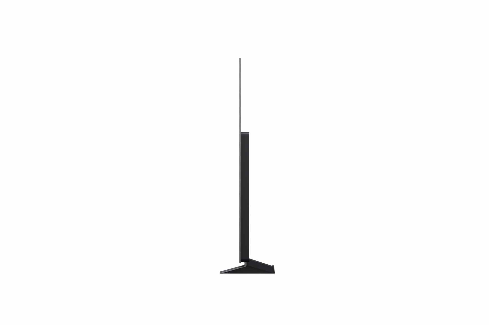 Side view of LG OLED evo AI C5 4K Smart TV.