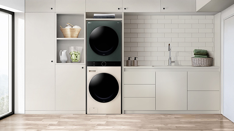 The LG Washtower saves you a lot of space