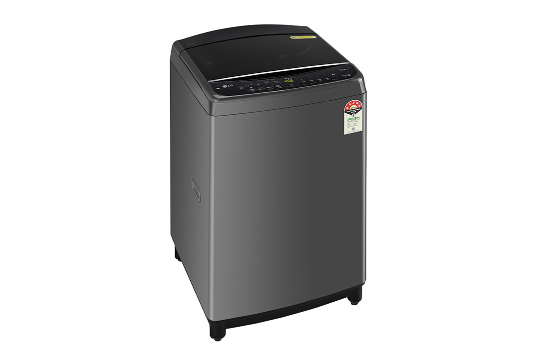 LG 9 kg Top Load Washing Machine with AI Direct Drive™, In-built Heater, Middle Black, 5 Star, THD09SWM