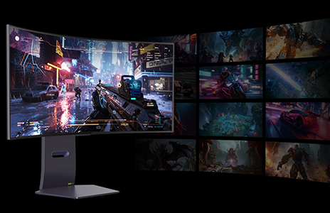 Buy LG UltraWide Monitor 21:9 Curved Screen at best price with a robot for Seamless Multitasking and Creative Work
