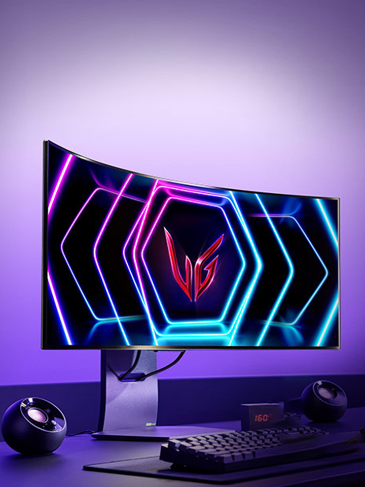 LG gaming monitors in India featuring high refresh rates and low latency for smooth, responsive gameplay