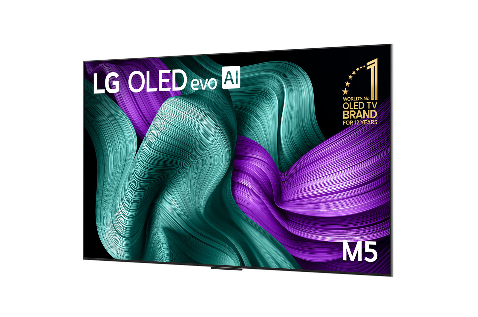 LG 77 Inch LG OLED evo AI M5 4K Smart TV with True Wireless Video & Audio Transfer, OLED77M56LA