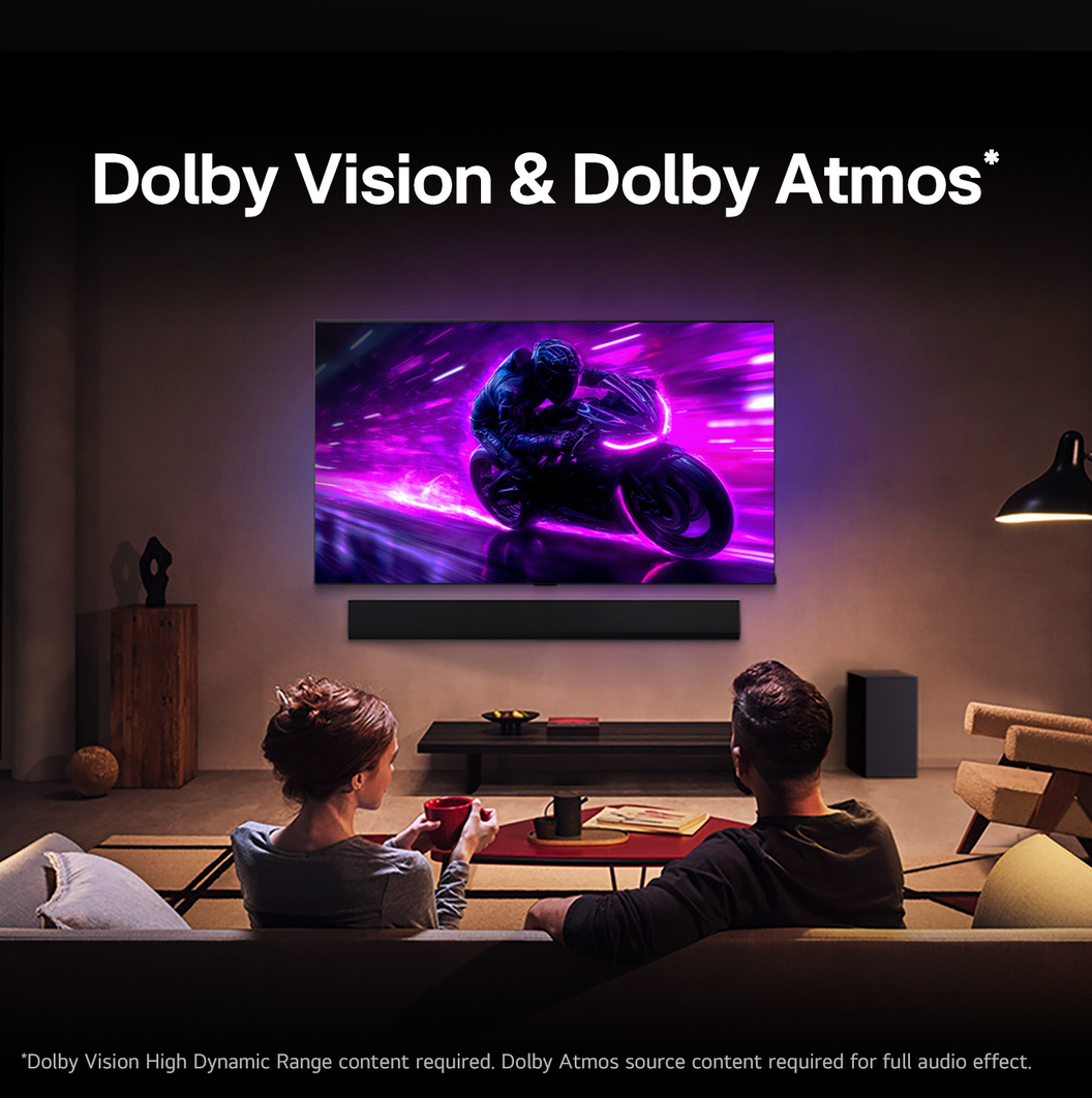 LG 77 Inch LG OLED evo AI M5 4K Smart TV with True Wireless Video & Audio Transfer, OLED77M56LA