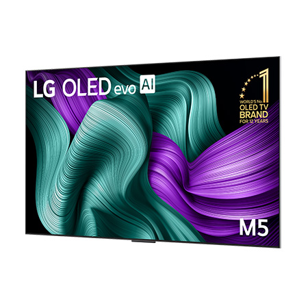 LG 83 Inch LG OLED evo AI M5 4K Smart TV with True Wireless Video & Audio Transfer, OLED83M56LA