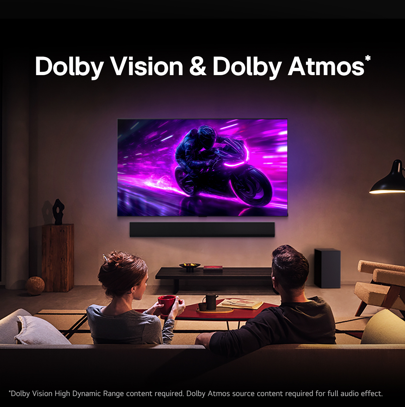 LG 83 Inch LG OLED evo AI M5 4K Smart TV with True Wireless Video & Audio Transfer, OLED83M56LA