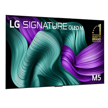 LG 97 Inch LG SIGNATURE OLED M5 4K Smart TV with Wireless Video & Audio Transfer, OLED97M56LA