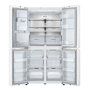 LG 637L French Door Fridge in Essence Matte White Finish, GF-L700MWH