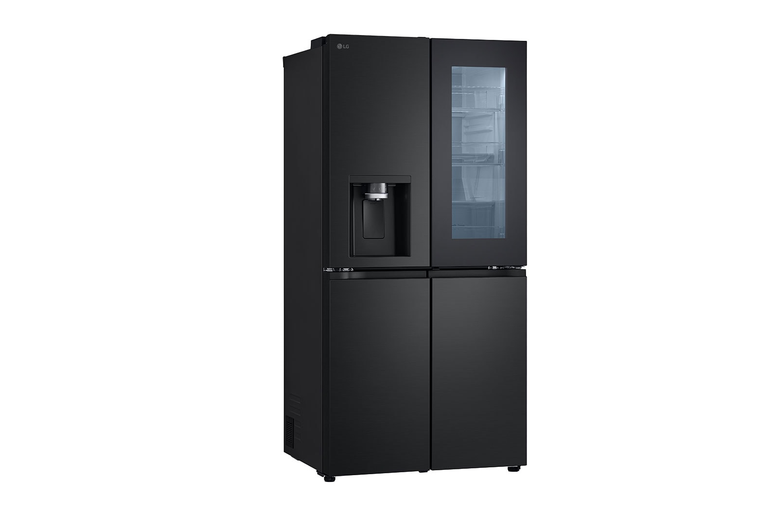 LG 508L Slim French Door Fridge with InstaView™, GF-V500MBLC