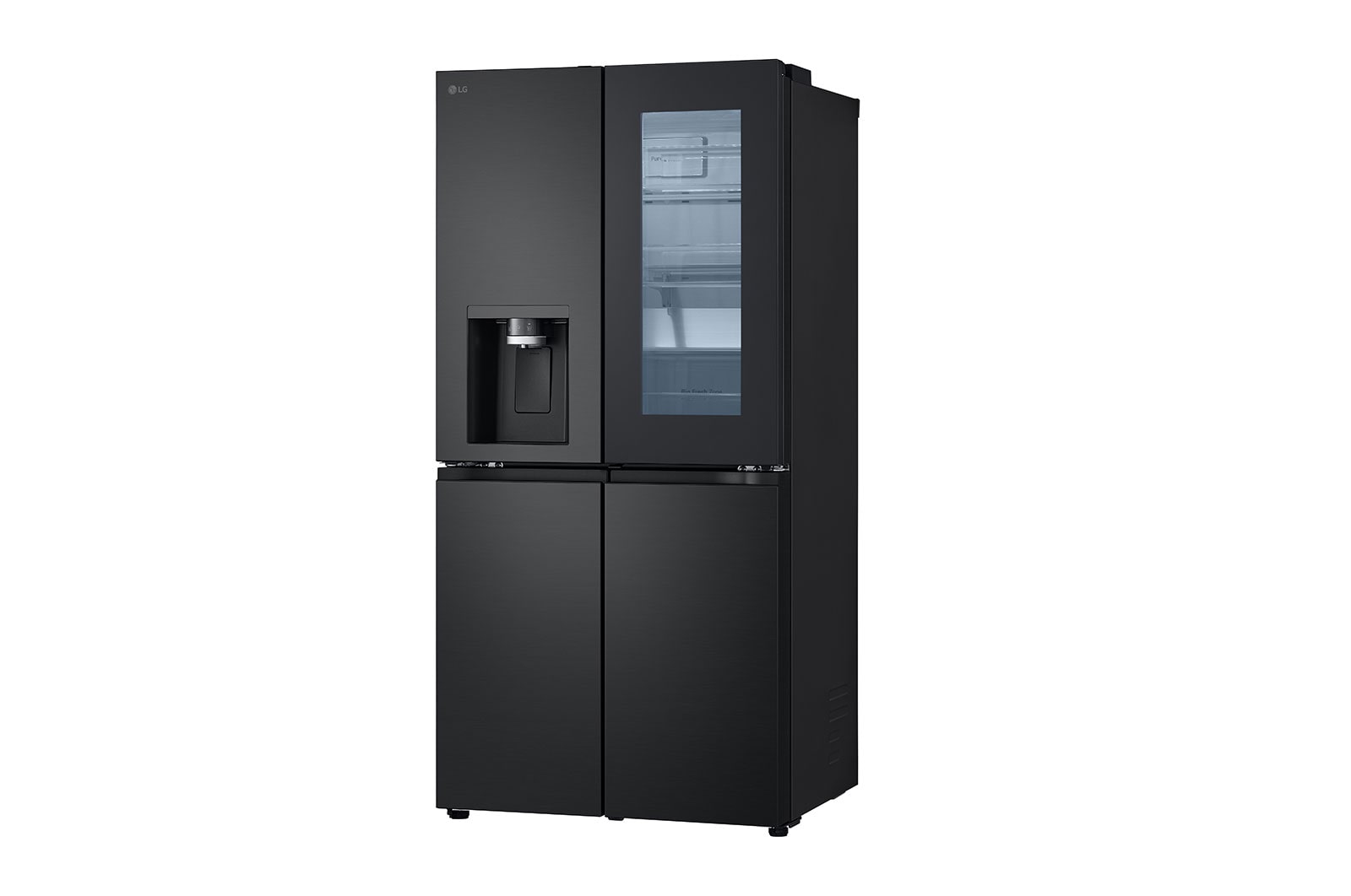 LG 508L Slim French Door Fridge with InstaView™, GF-V500MBLC