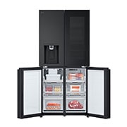LG 508L Slim French Door Fridge with InstaView™, GF-V500MBLC
