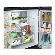 LG 508L Slim French Door Fridge with InstaView™, GF-V500MBLC