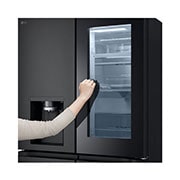 LG 508L Slim French Door Fridge with InstaView™, GF-V500MBLC