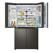 LG 642L French Door Fridge, with InstaView Door-In-Door®, in Black Stainless Finish, GF-V700BSLC