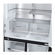 LG 642L French Door Fridge, with InstaView Door-In-Door®, in Black Stainless Finish, GF-V700BSLC
