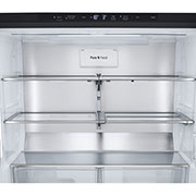 LG 642L French Door Fridge, with InstaView Door-In-Door®, in Black Stainless Finish, GF-V700BSLC