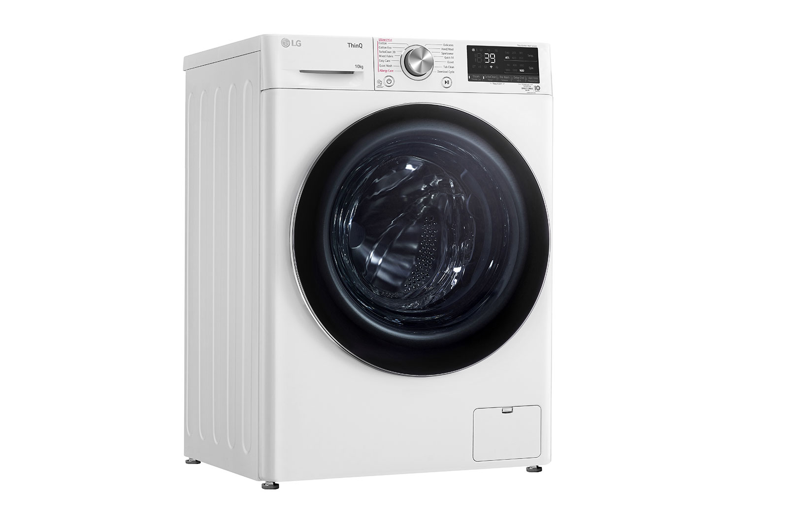 LG 10kg Series 9 Front Load Washer - 5 Star, WV9-1610W
