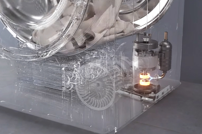 This is an image showing internal diagram of motor