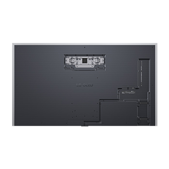 Rear view of LG OLED evo AI G5 4K Smart TV.