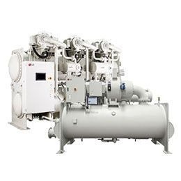 Front view of LG Chiller is displayed.