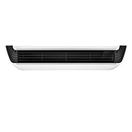 LG Ceiling Suspended with the black color front grill is displayed. 