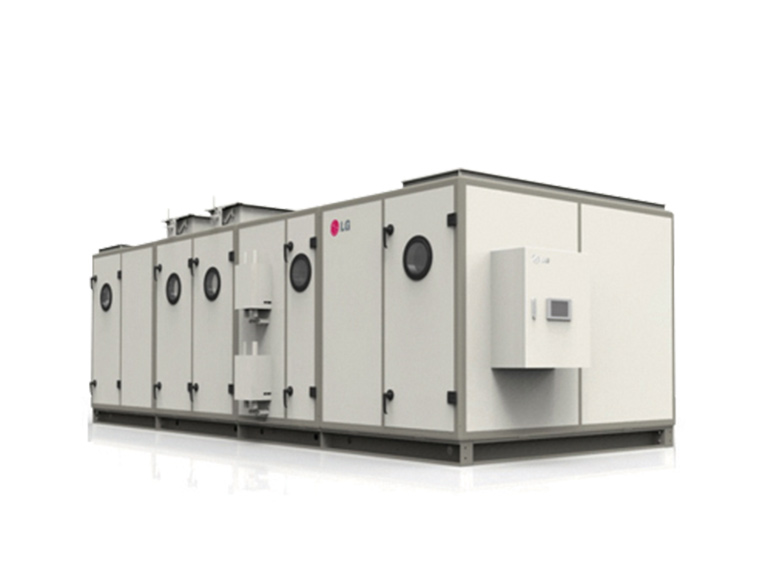 On the right is a picture of a AHU product