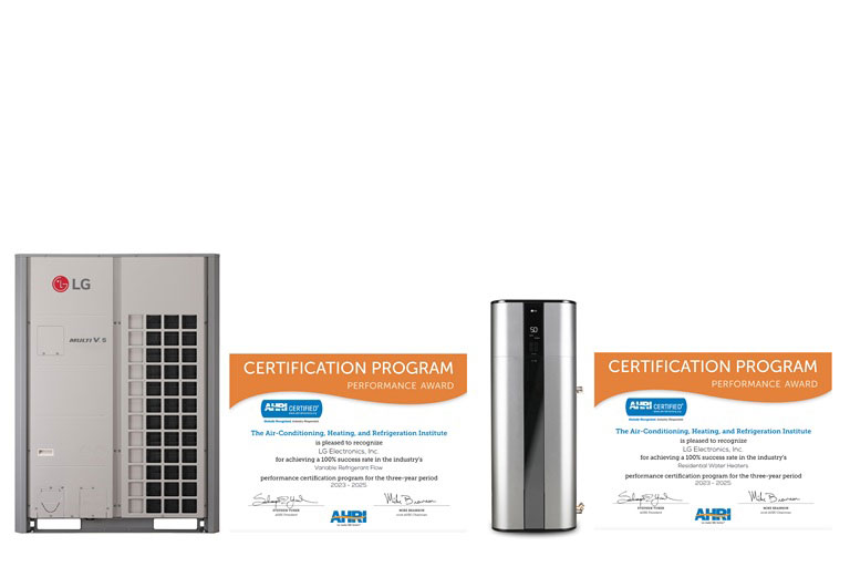 LG Electronics Earns Ahri Performance Award for High-Performance HVAC Solutions