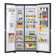 LG 23.8 Cu. Ft. InstaView Side-by-Side Refrigerator with Ice & Water Dispenser, RVS-X238MC