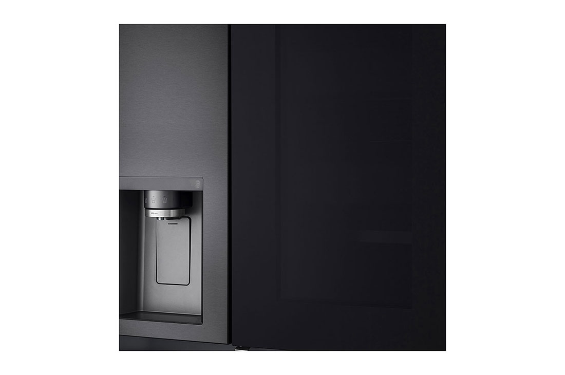 LG 23.8 Cu. Ft. InstaView Side-by-Side Refrigerator with Ice & Water Dispenser, RVS-X238MC
