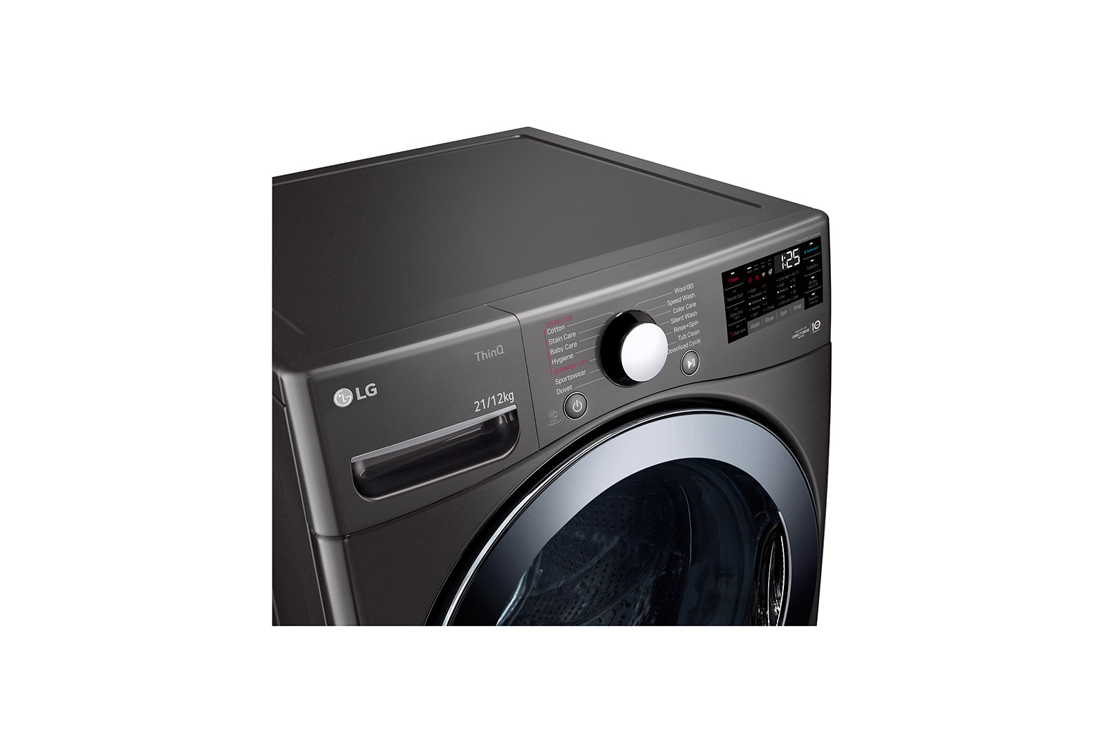 LG 21KG Front Load Washing Machine with AI DD™ and TurboWash 360˚, F2721HVRBC