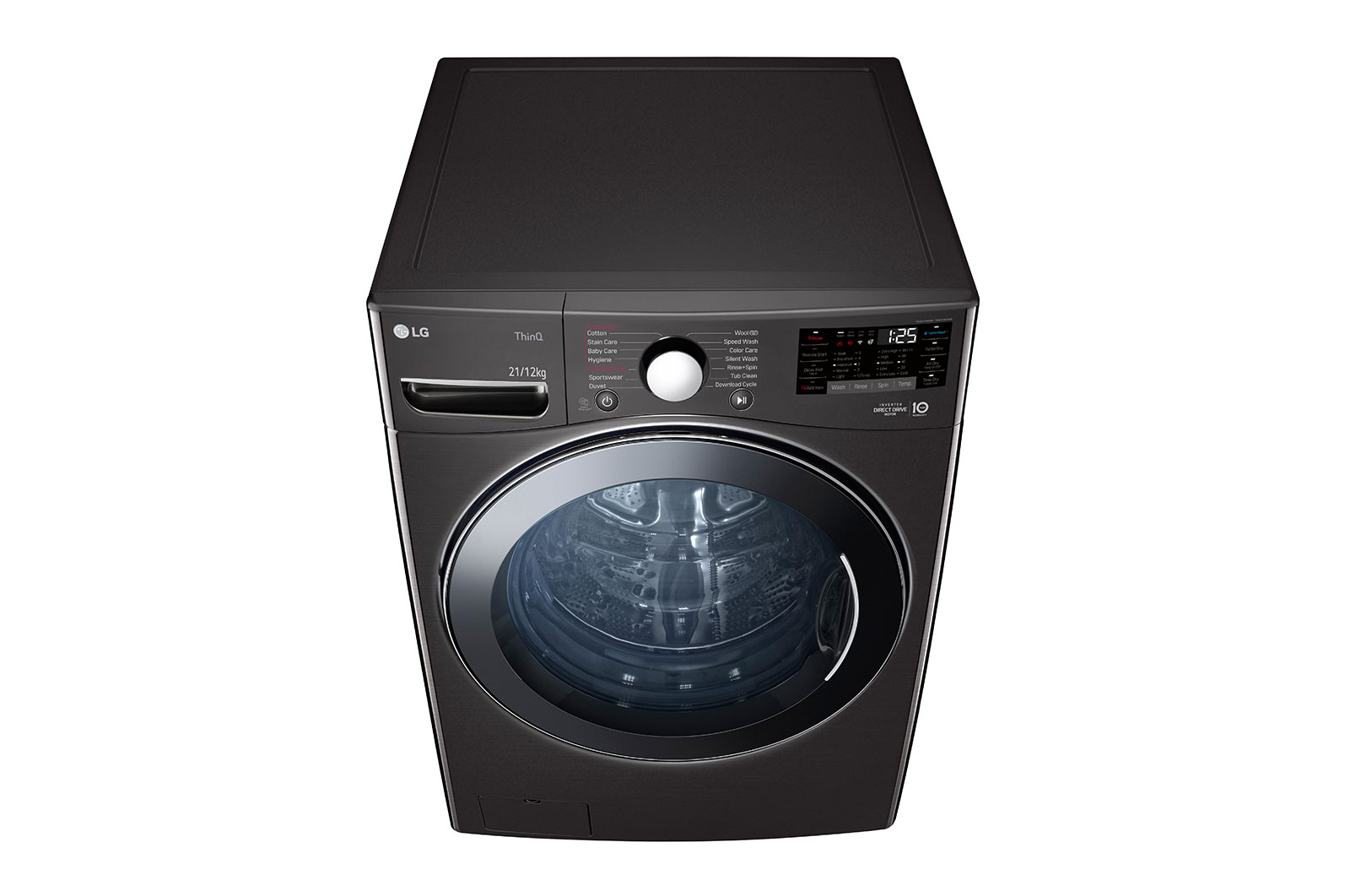 LG 21KG Front Load Washing Machine with AI DD™ and TurboWash 360˚, F2721HVRBC