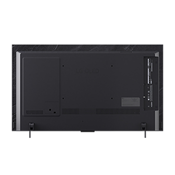 Rear view of LG OLED evo AI C5 4K Smart TV.