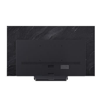 Rear view of LG OLED evo AI C5 4K Smart TV.