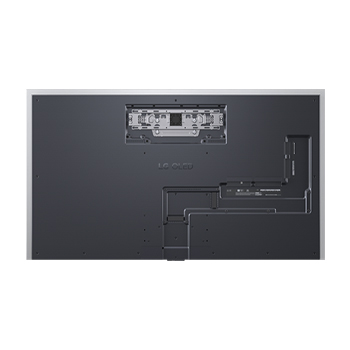 Rear view of LG OLED evo AI G5 4K Smart TV.