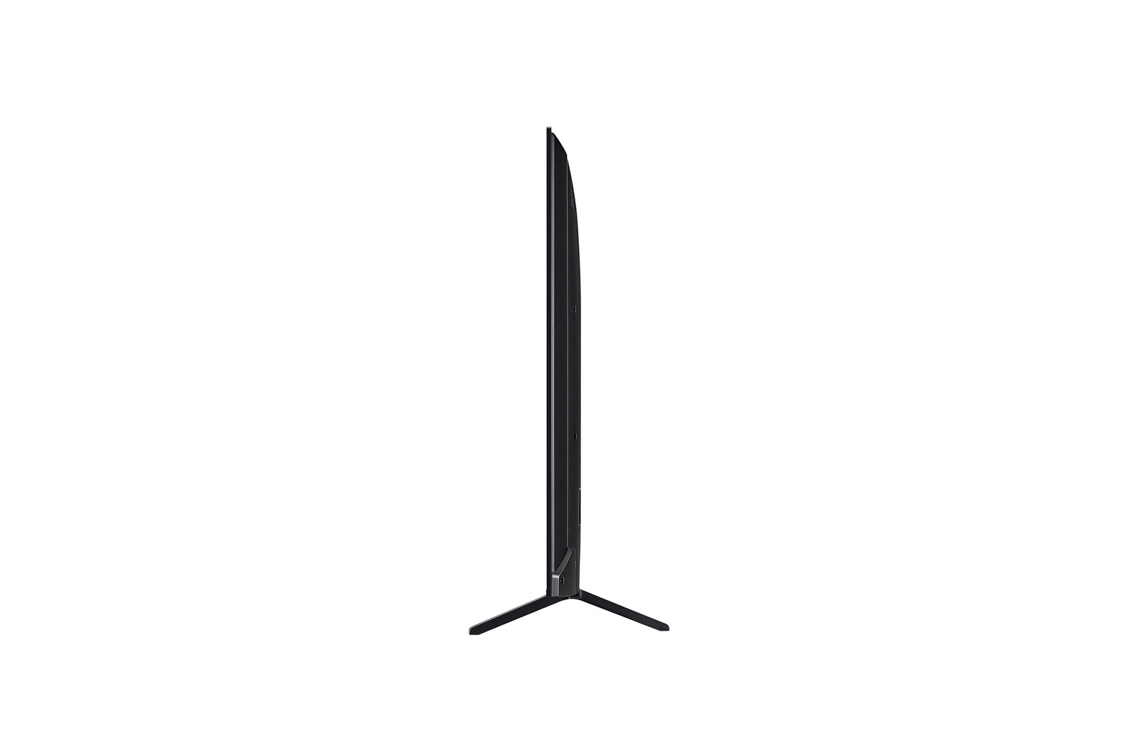 Left-facing side view of LG QNED evo QNED92 TV.