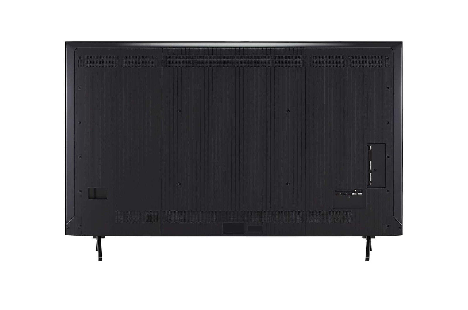 Rear view of LG QNED evo QNED92 TV.