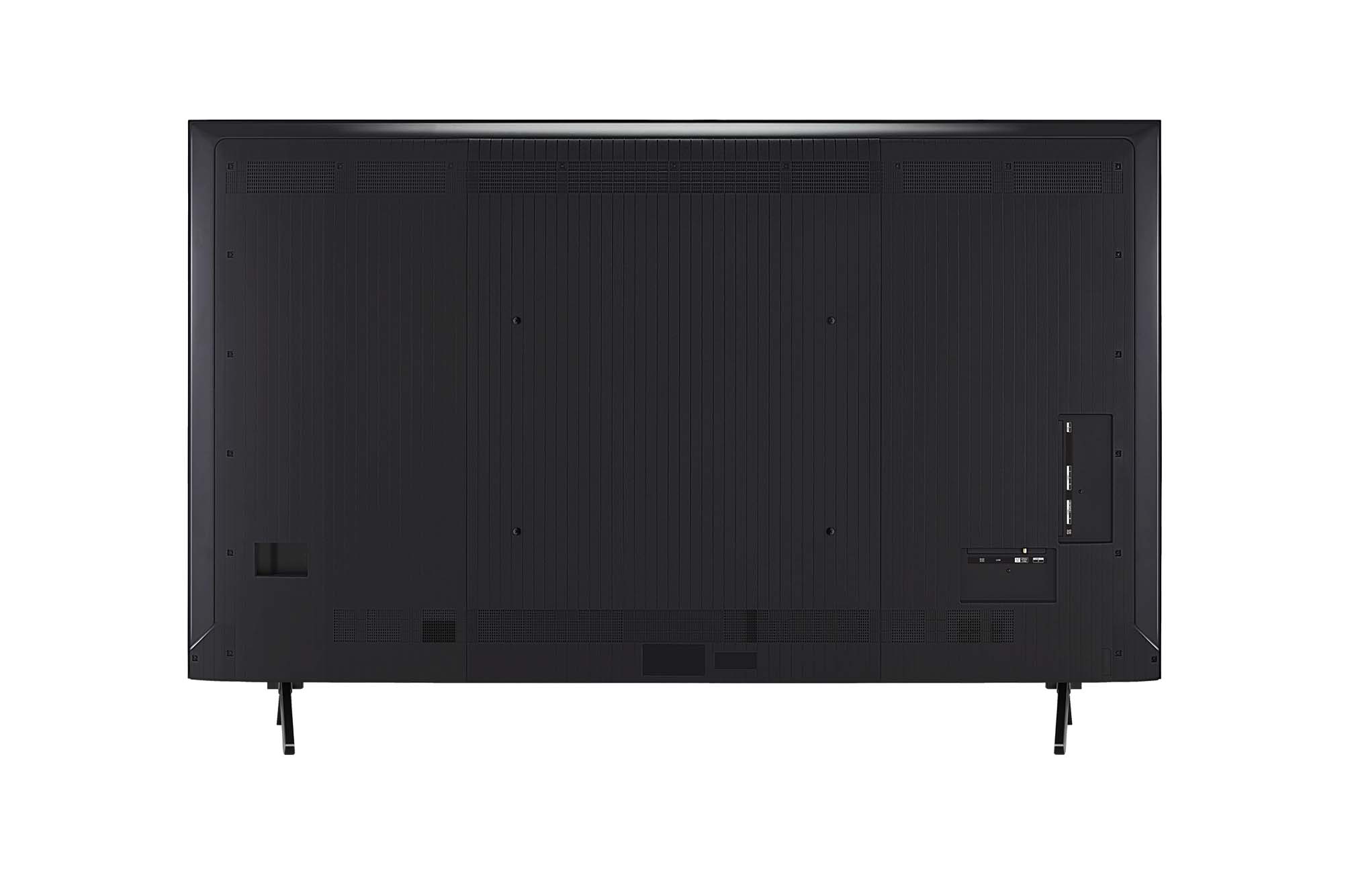 Rear view of LG QNED evo QNED92 TV.
