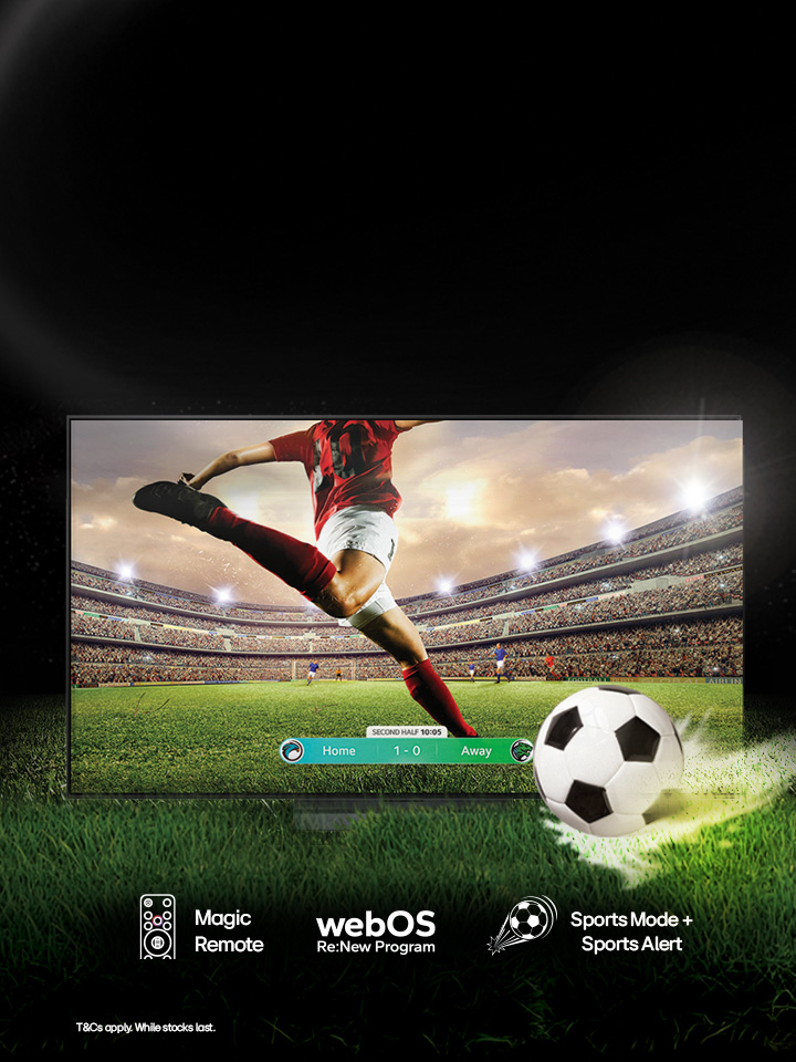 LG TV Matchday Masterpiece Deals