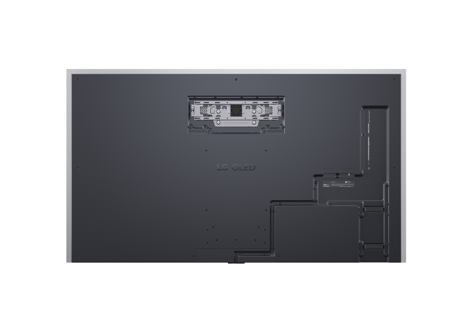 Side view of LG OLED evo AI G5 4K Smart TV.