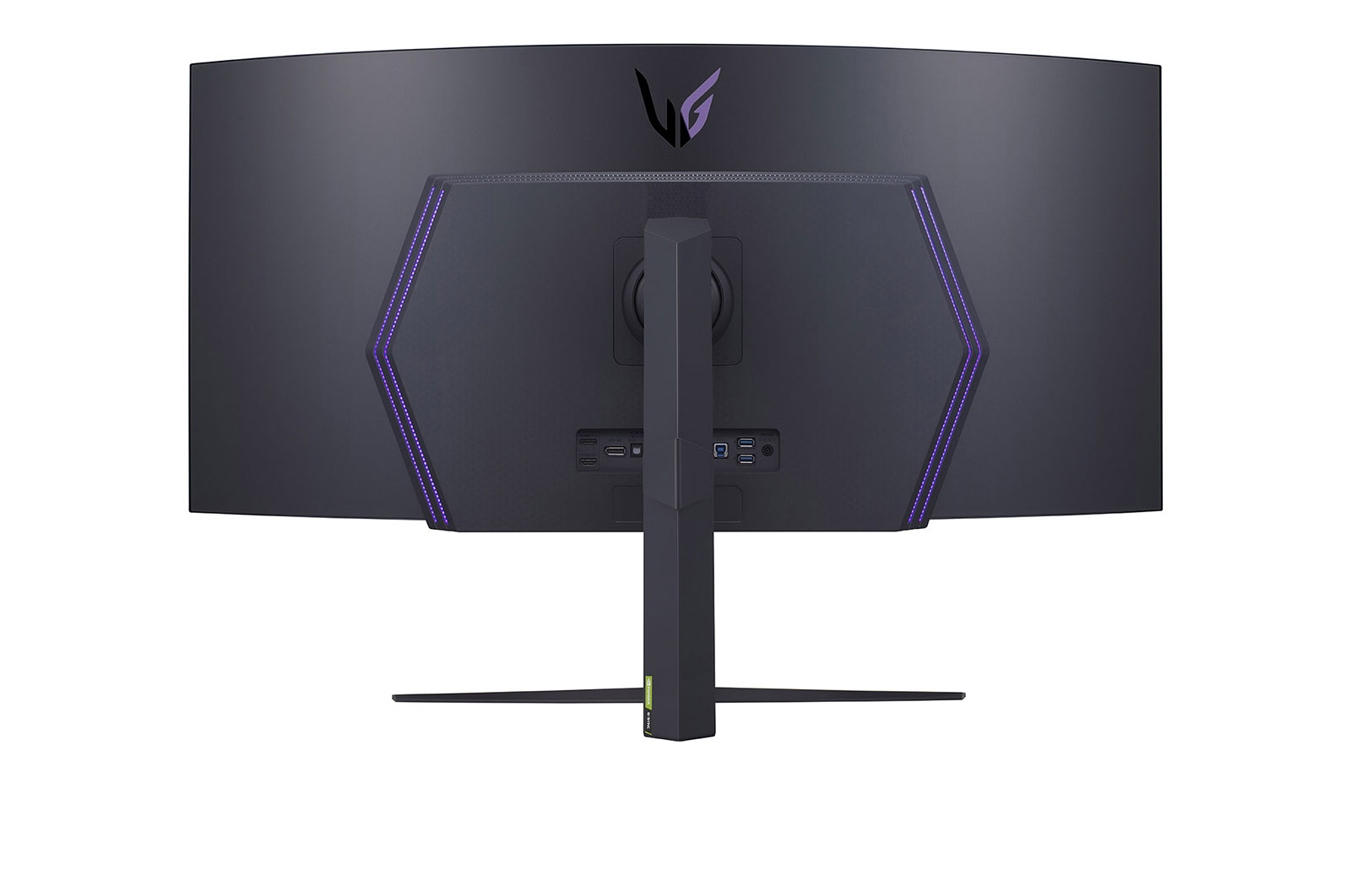LG WQHD UltraGear™ 45" Curved OLED Display Gaming Monitor with 240Hz Refresh Rate and 0.03ms Response Time, 45GR95QE-B