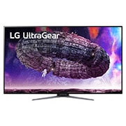 Front view of LG UltraGear™ 48" OLED Display Gaming Monitor with NVIDIA G-SYNC® Compatible 48GQ900-B