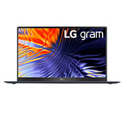 Front view of LG gram SuperSlim Neptune Blue 15.6" OLED FHD Display and 13th Gen Intel® Core™ i7 Processor  15Z90RT-G.AA75A3