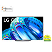 Front view of LG OLED TV B2 65 inch 4K Smart TV | Wall mounted TV | TV wall design | Ultra HD 4K resolution | AI ThinQ OLED65B2PSA