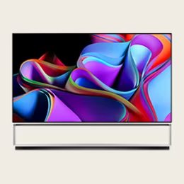 Front view of LG OLED Z3.