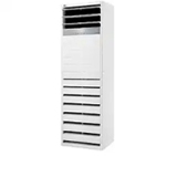 LG Round Cassette featuring black accents, and circular edge vents, is displayed.	