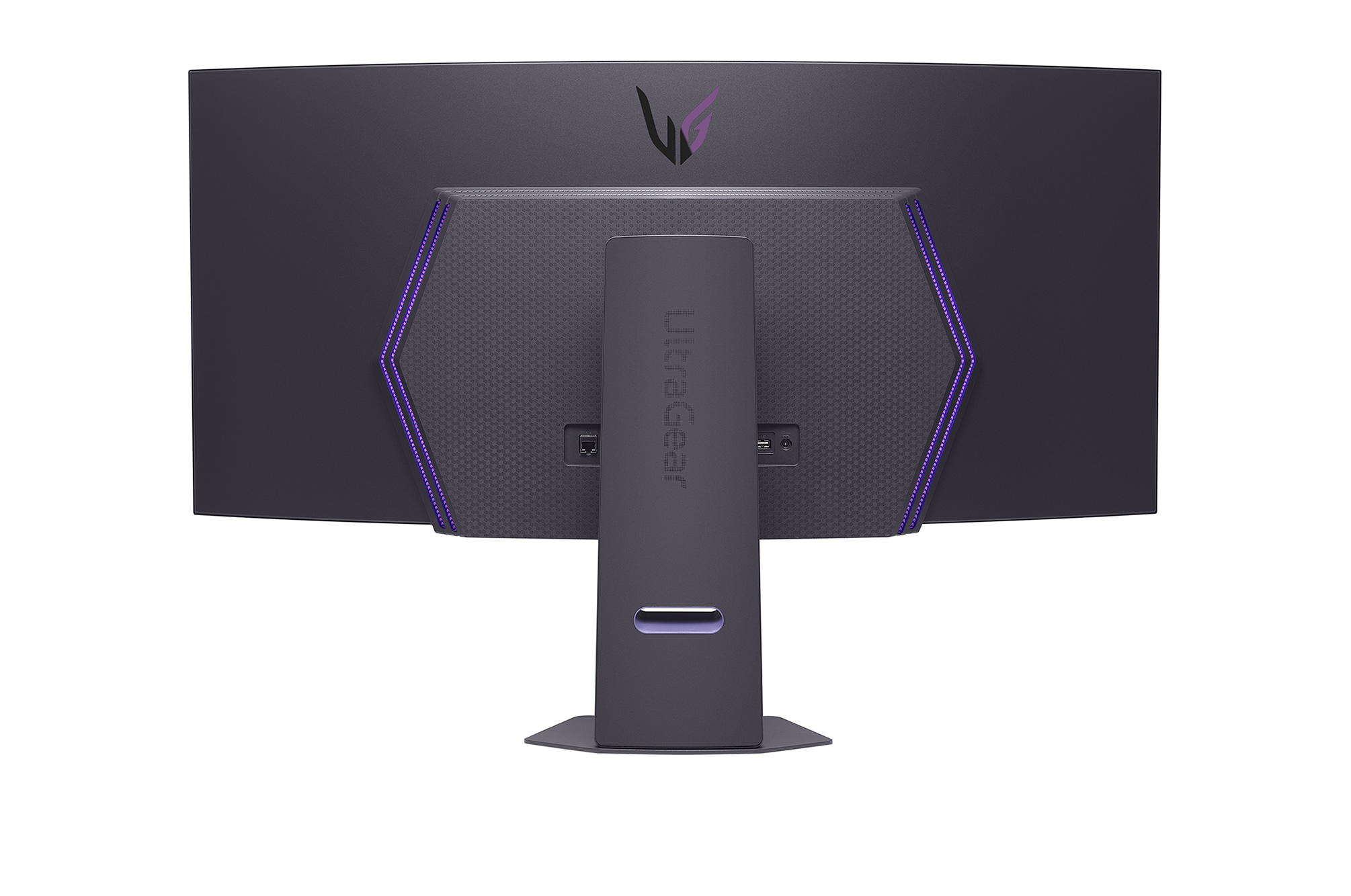 rear view with lights on