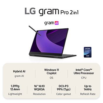 LG gram Pro 2in 1