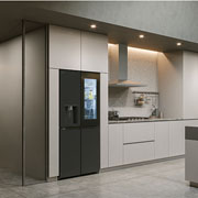 LG 508L InstaView® Refrigerator in Essence Matte Black, GF-G4534EP