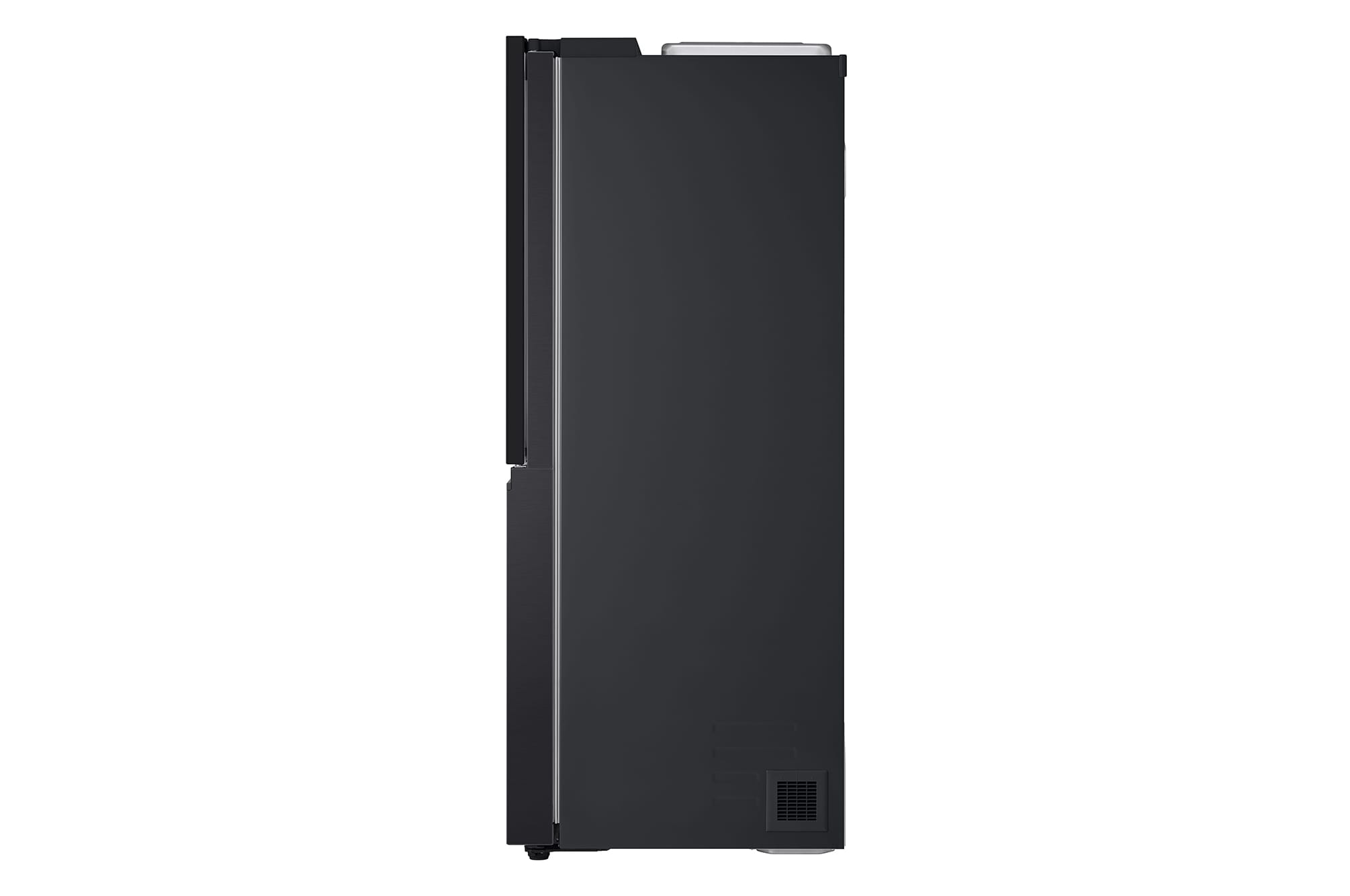 LG 628L InstaView® Door-in-Door® Side by Side Fridge in Essence Black Steel, GS-X6104EV