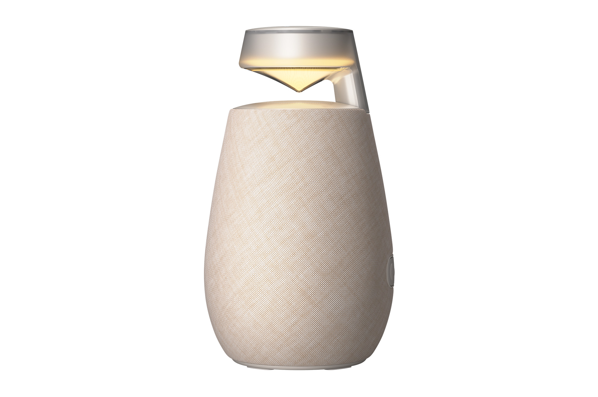 Front view of LG XBOOM 360 XO2 Beige - Portable Bluetooth Speaker with 360 Sound XO2TBE